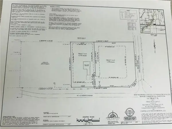 W Pleasant Ridge & I-12 Ser. Rd Servie Road, Hammond, LA 70403