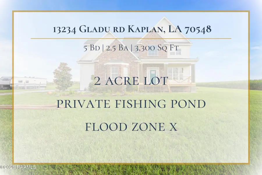 13234 Gladu Road, Kaplan, LA 70548 - #3
