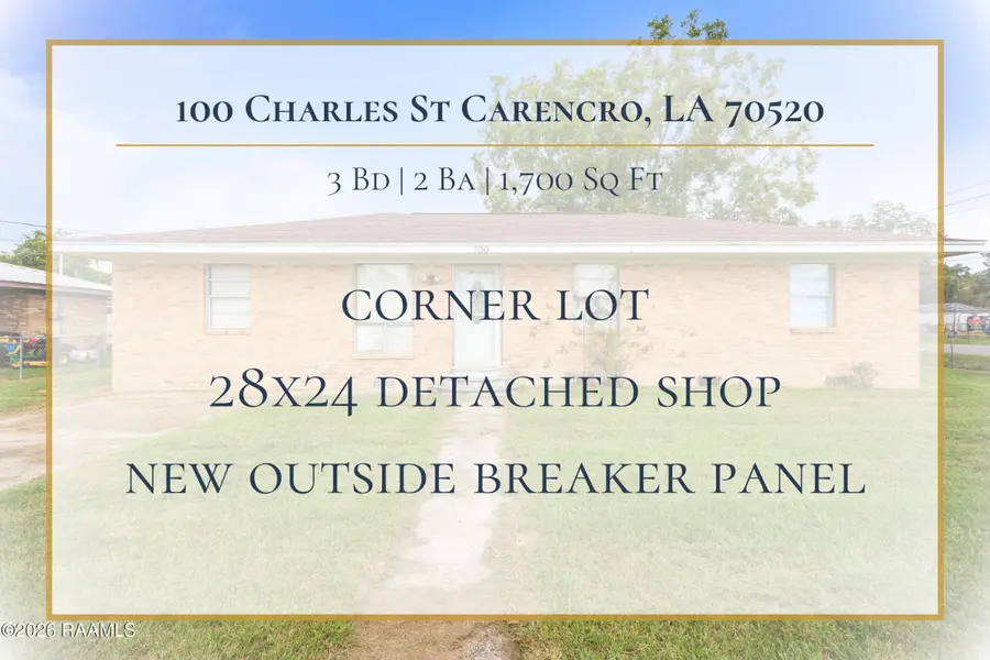 100 Charles Street, Carencro, LA 70520 - #2