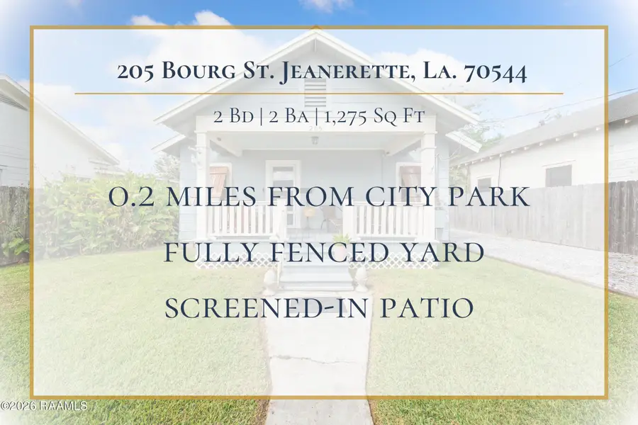 205 Bourg Street, Jeanerette, LA 70544 - #2