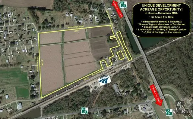 0 Horseshoe Rd, Schriever, LA 70395 - #1