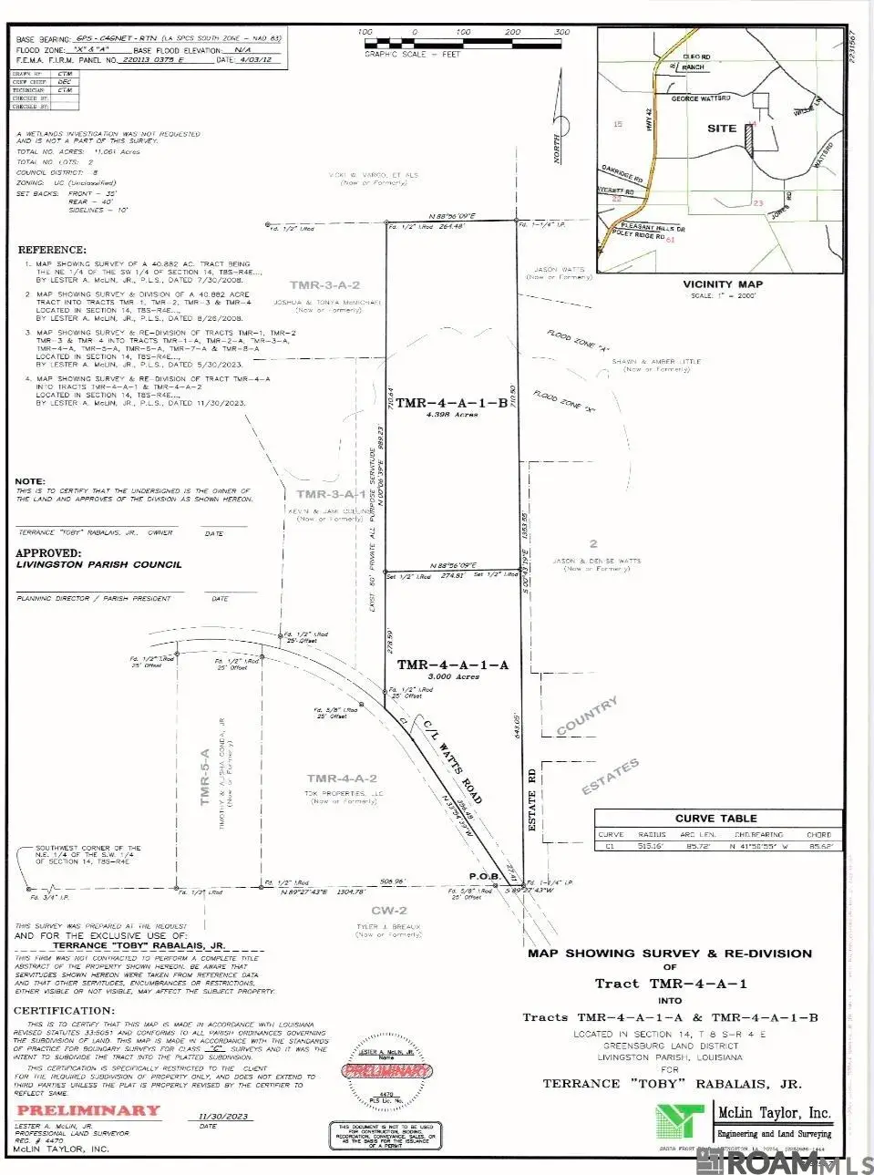 TMR-4-A-1-B Estate Rd, Livingston, LA 70754 - Image #1
