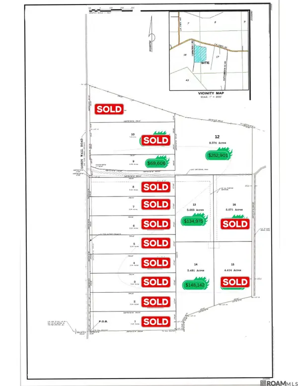 Tract 12 Lorin Wall Rd, Holden, LA 70774