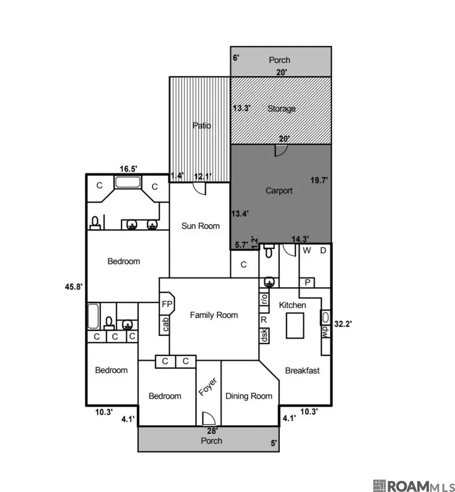 9757 Shiloh Ct, Denham Springs, LA 70726 - #2