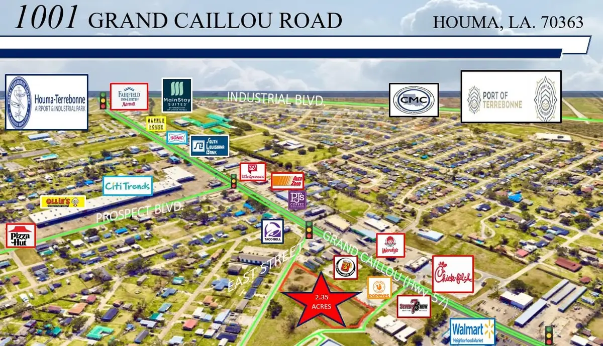 1001 Grand Caillou Road, Houma, LA 70343 - #1