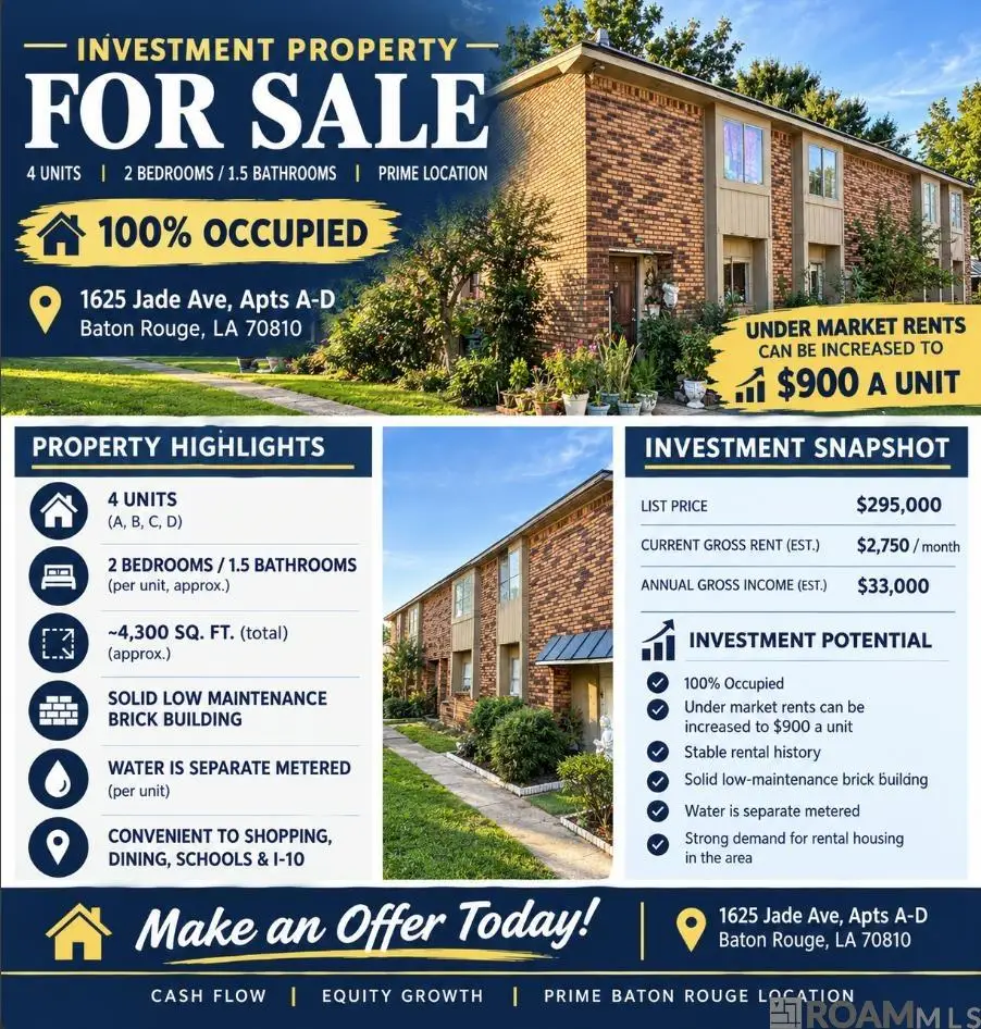 1625 Jade Ave, Baton Rouge, LA 70810 - #1