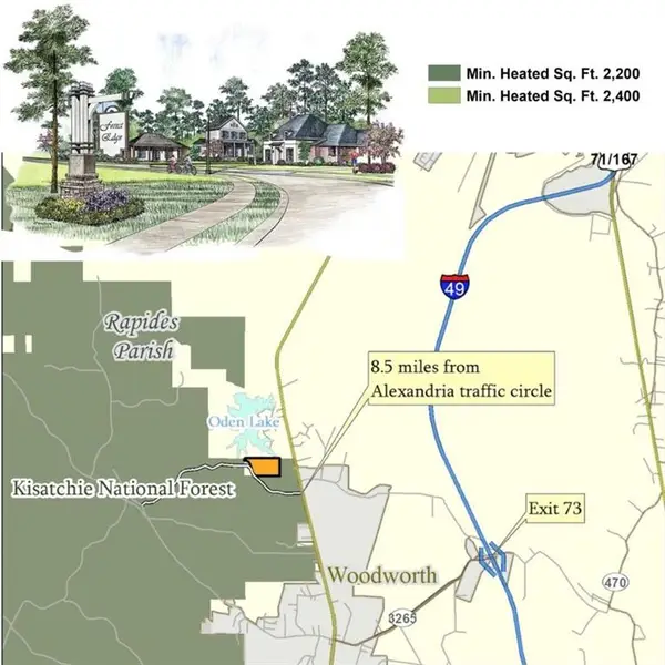 0 Kisatchie Circle, Woodworth, LA 71485