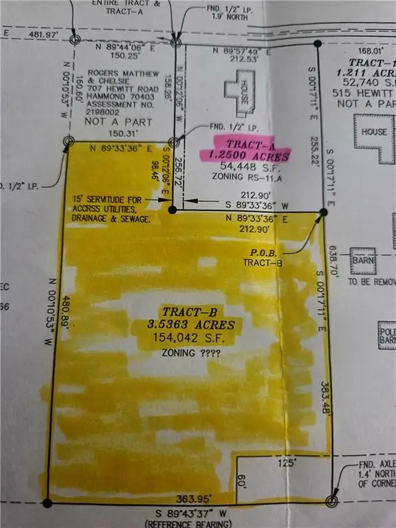 Hewitt Road, Hammond, LA 70403