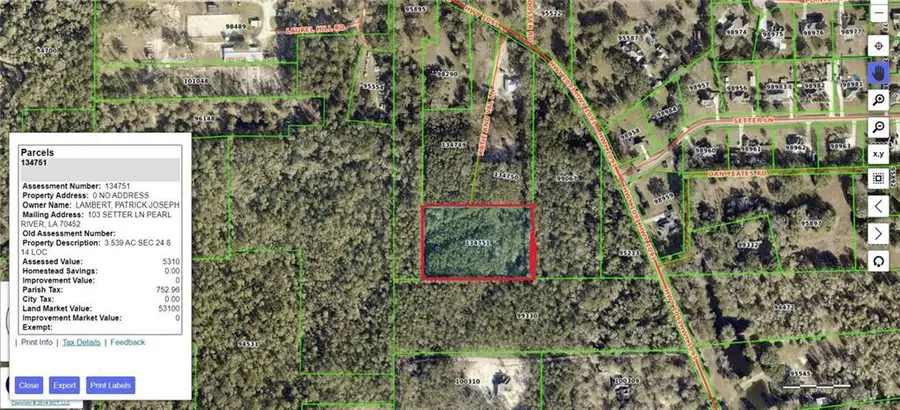 Lot C Highway 1091 Highway, Pearl River, LA 70452 - Image #3