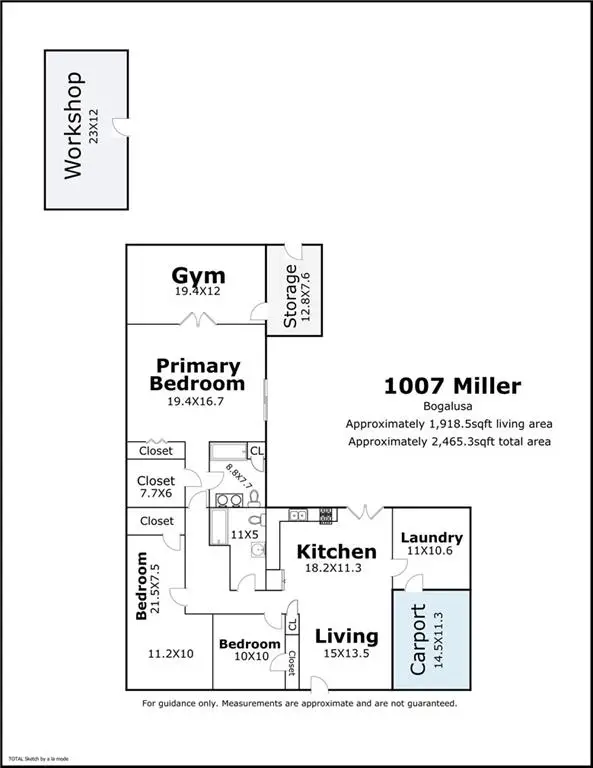 1007 Miller Place, Bogalusa, LA 70427 - #2