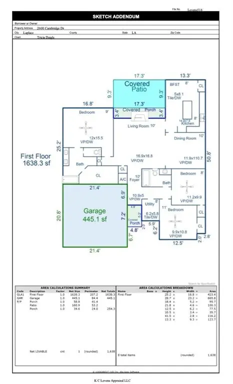 2600 Cambridge Drive, La Place, LA 70068 - #2