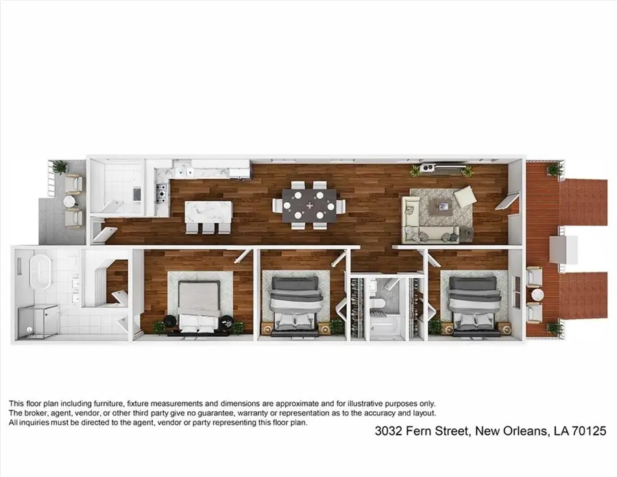 3032 Fern Street, New Orleans, LA 70125 - #2