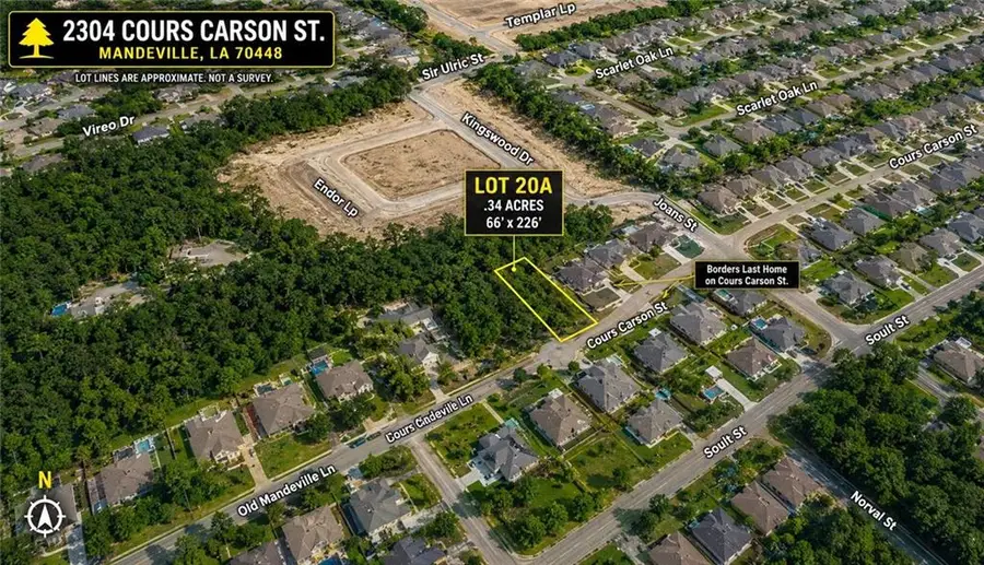 2304 Cours Carson Street, Mandeville, LA 70448 - #2