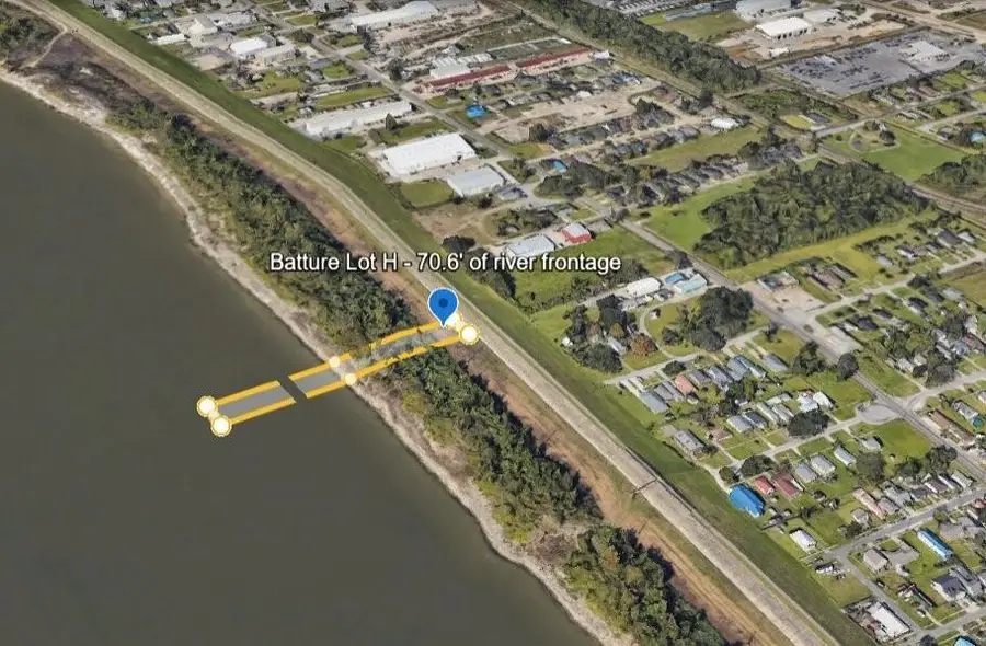 Batture Lot H - 70.6' Of River Frontage, Kenner, LA 70062 - #3