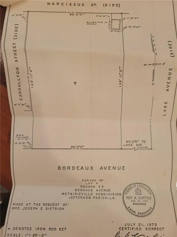 Bordeaux Street, Metairie, LA 70005 - #1