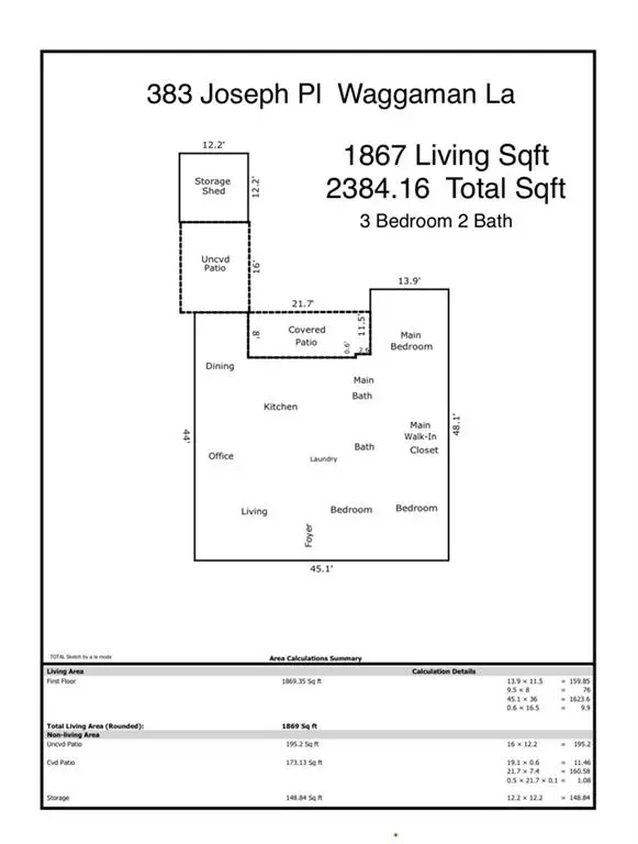 383 Joseph Place, Waggaman, LA 70094 - #3