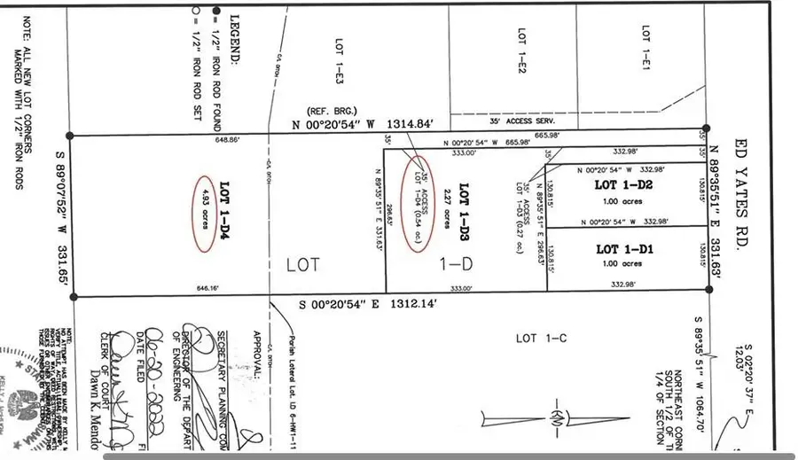 LOT 1-D4 Ed Yates Road, Pearl River, LA 70452 - #2