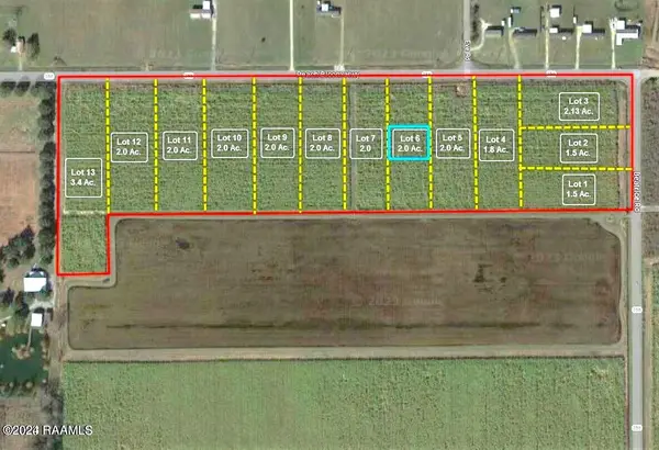 2700 Blk Peach Bloom Highway #Lot 6, Church Point, LA 70525