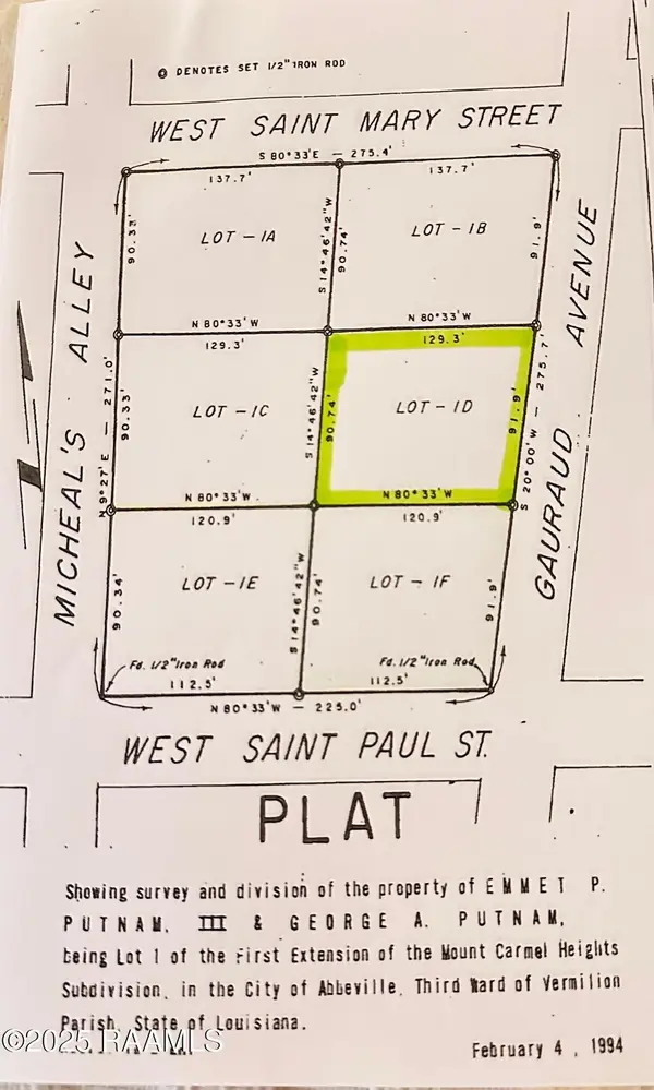 719 Gauraud Street, Abbeville, LA 70510