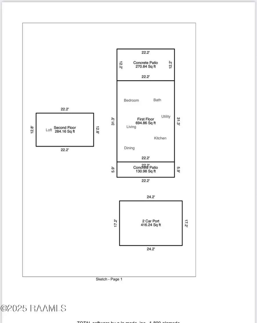 1077 St Rita, Saint Martinville, LA 70582 - #2