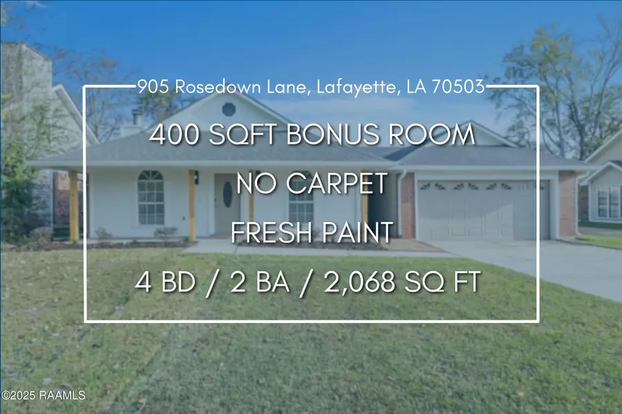 905 Rosedown Lane, Lafayette, LA 70503 - #2