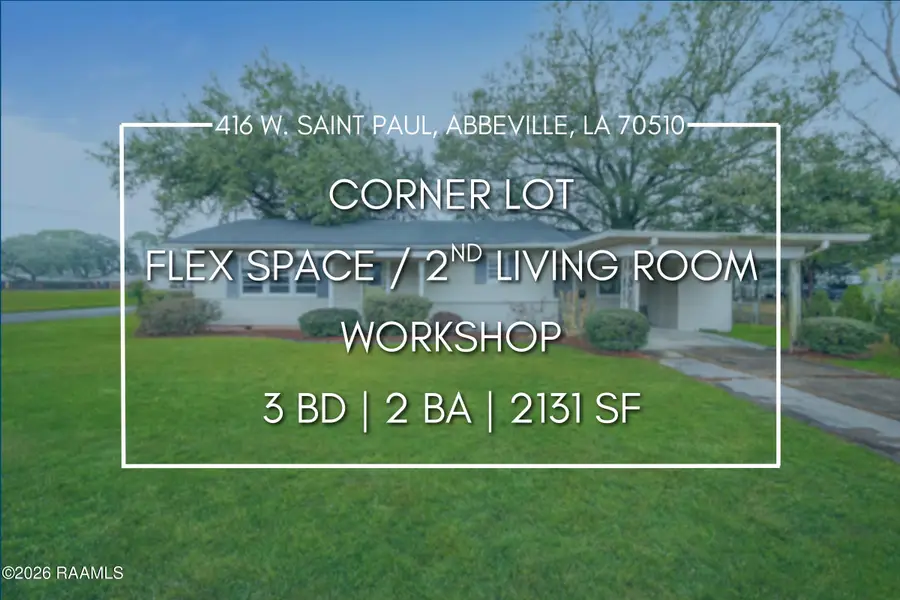 416 W Saint Paul Street, Abbeville, LA 70510 - #2