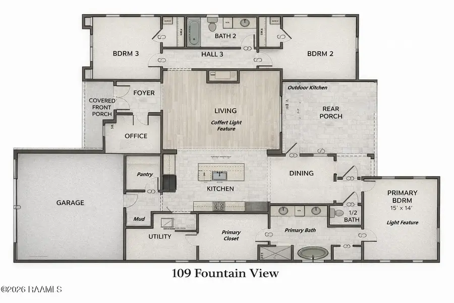 109 Fountain Meadow Drive, Broussard, LA 70518 - #3