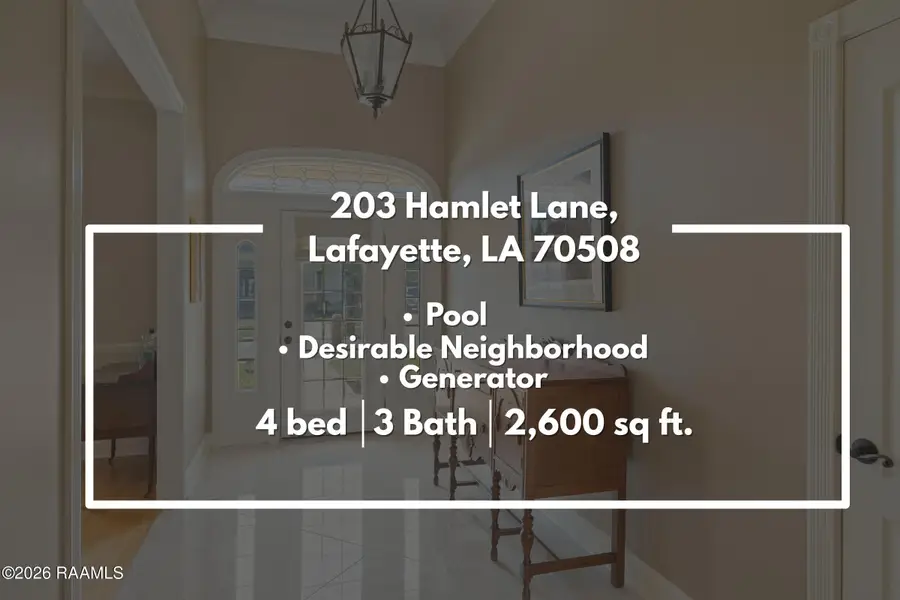 203 Hamlet Lane, Lafayette, LA 70508 - #3