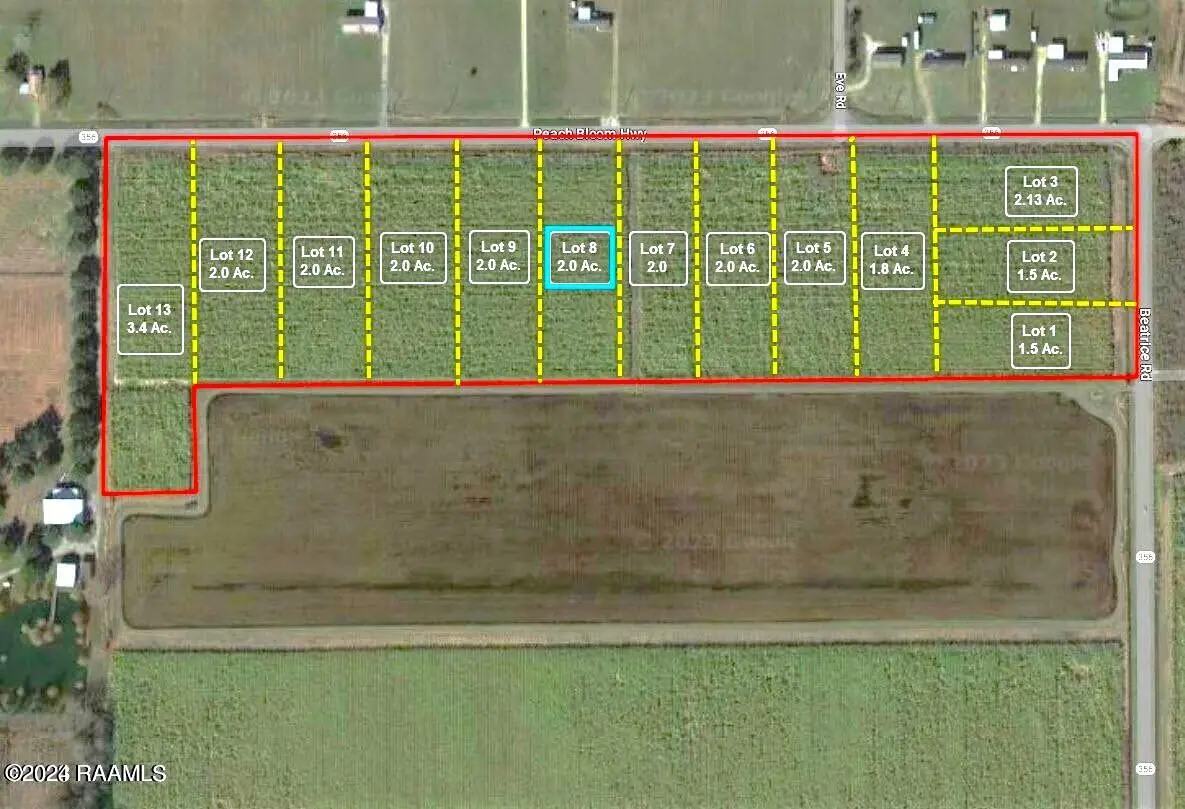2700 Blk Peach Bloom Highway #Lot 8, Church Point, LA 70525 - #1