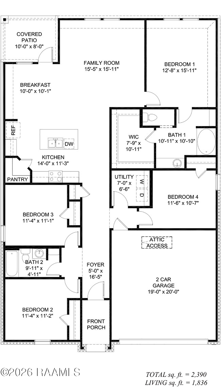103 Esson Drive, Maurice, LA 70555 - #2