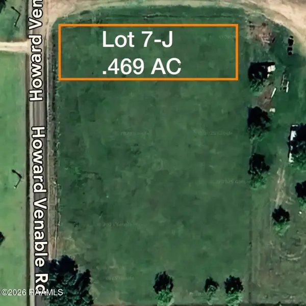 0 Howard Vendable Road, Lot 7-j Road, Sunset, LA 70584