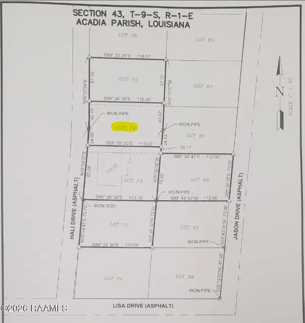 Tbd Hali Drive, Crowley, LA 70526