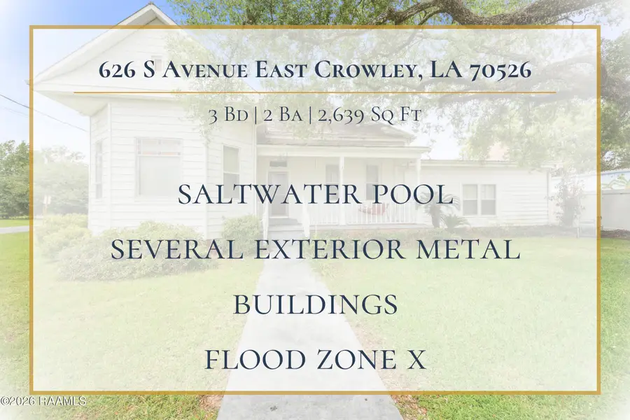 626 E Avenue E, Crowley, LA 70526 - #2