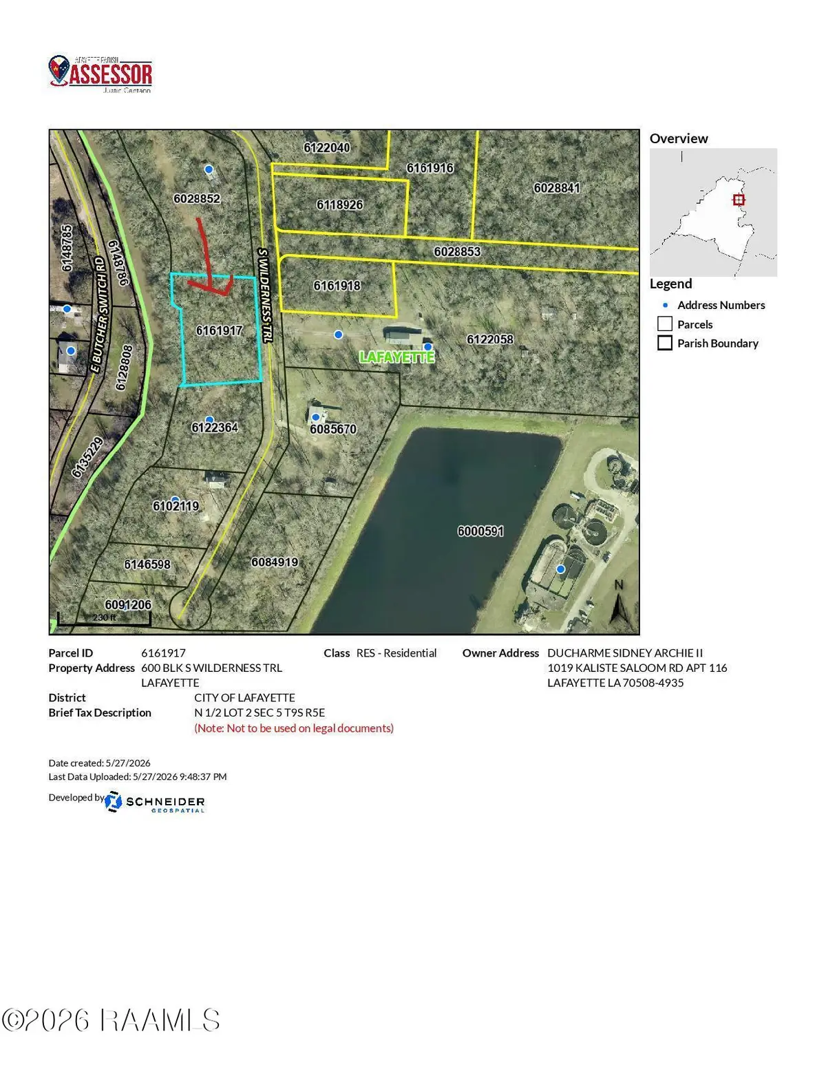 600 Blk S Wilderness Trail, Lafayette, LA 70507 - #1
