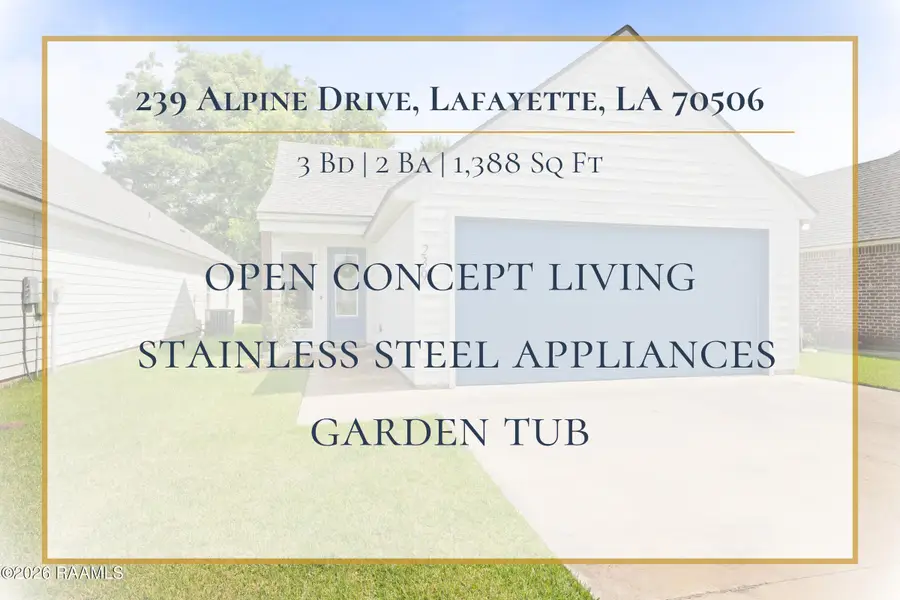 239 Alpine Drive, Lafayette, LA 70506 - #2