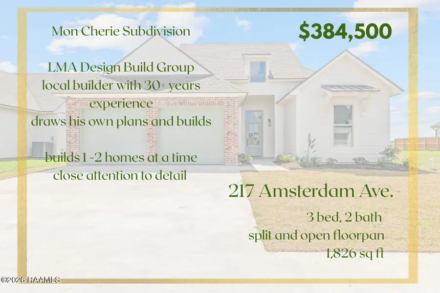 217 Amsterdam Avenue, Youngsville, LA 70592 - #2