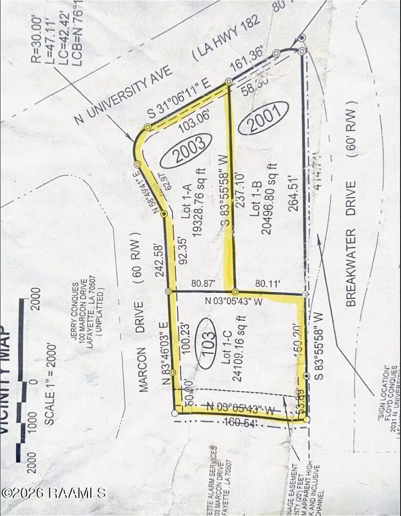 2003 N University Avenue #1a  1c, Lafayette, LA 70507 - #1