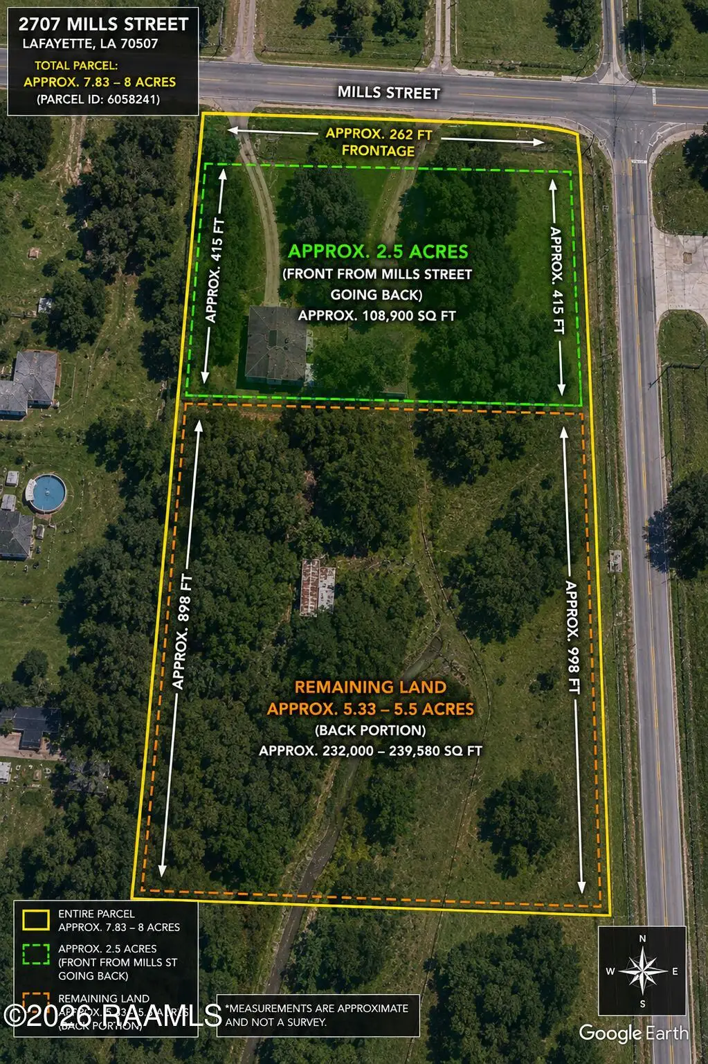 2707 Mills Street, Lafayette, LA 70507 - #1