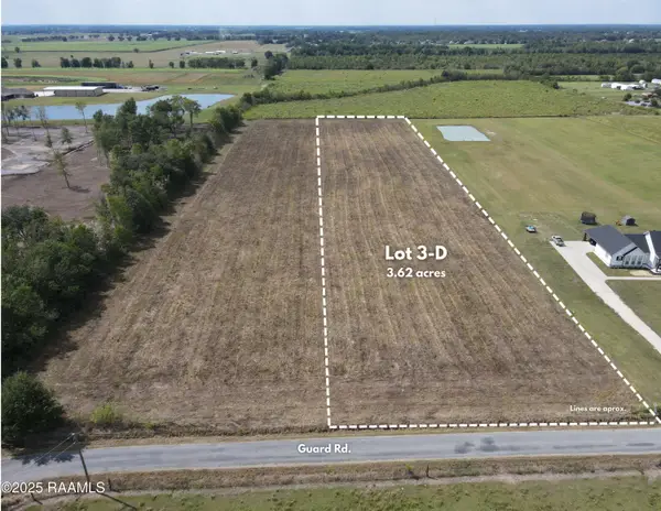 Tbd Guard Road #Lot 3-D, Scott, LA 70583