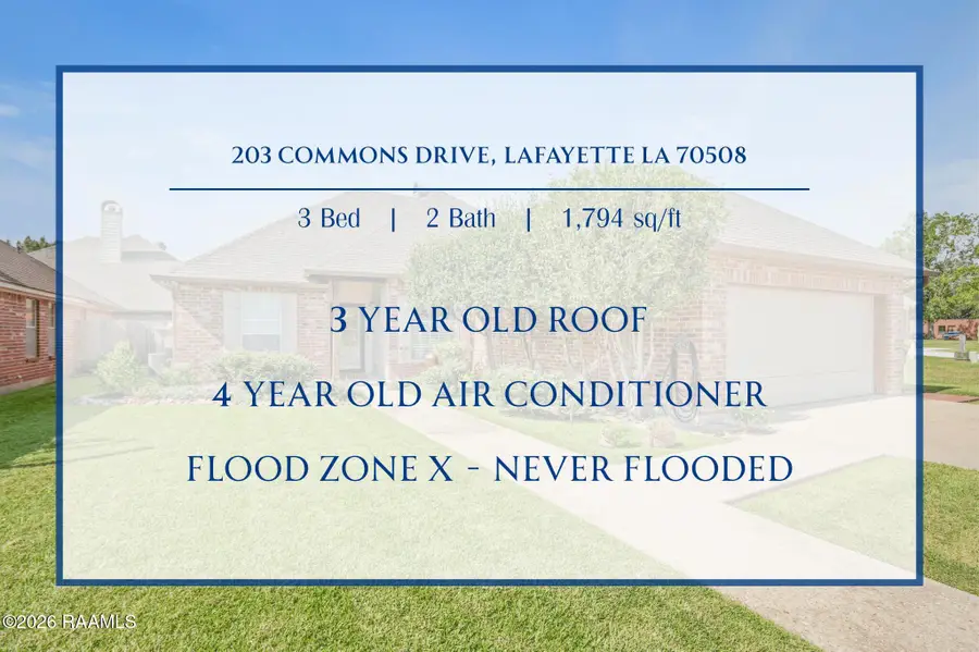 203 Commons Drive, Lafayette, LA 70508 - #2