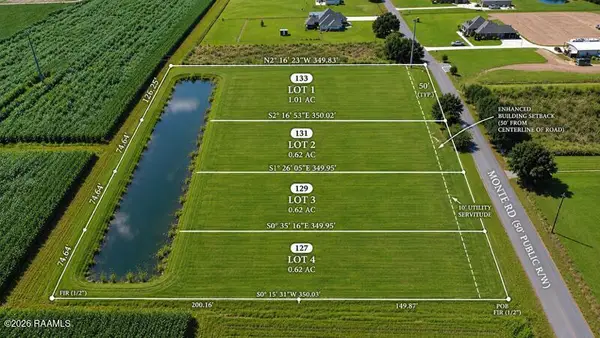Tbd Monte Road #Lot 4, Duson, LA 70529