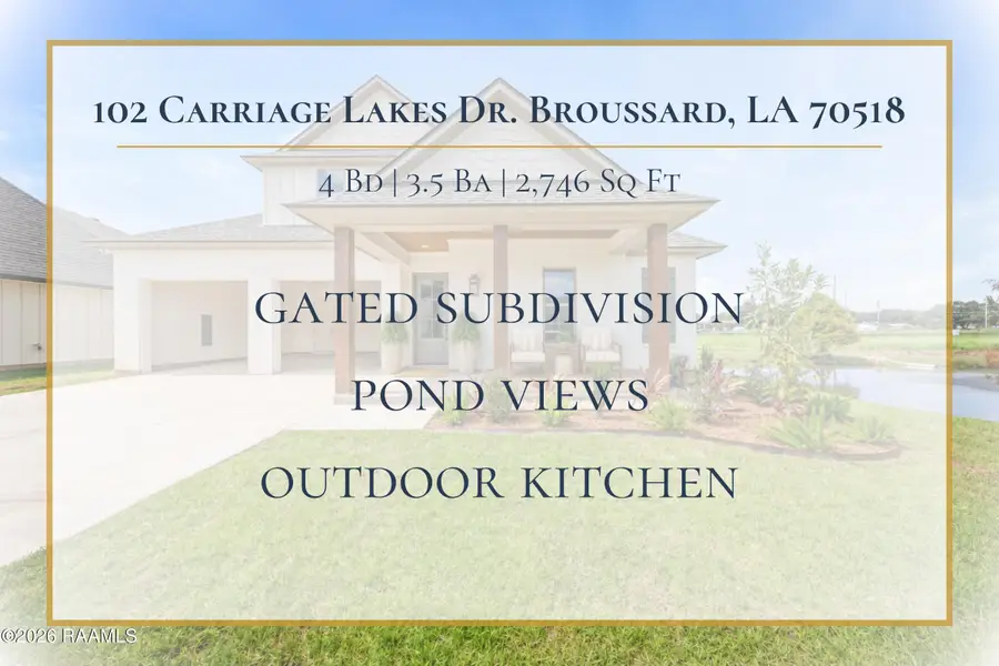 102 Carriage Lakes Drive, Broussard, LA 70518 - #2