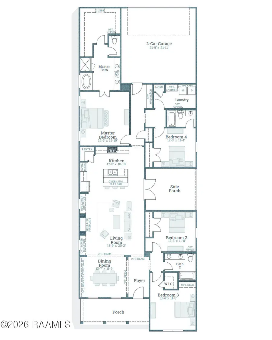 103 Newtown Drive, Lafayette, LA 70508 - #2