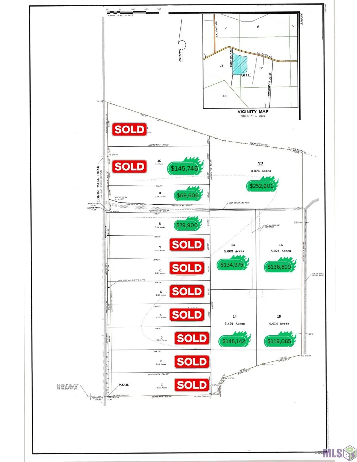 Tract 16 Lorin Wall Rd, Holden, LA 70774 - #1