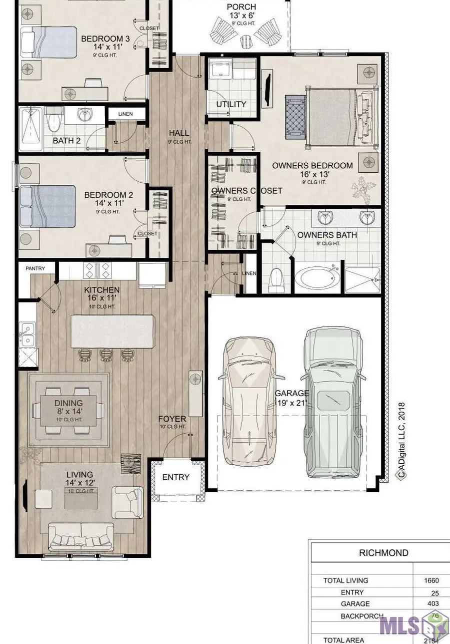 7619 Silverside Cove Dr, Baton Rouge, LA 70808 - #3