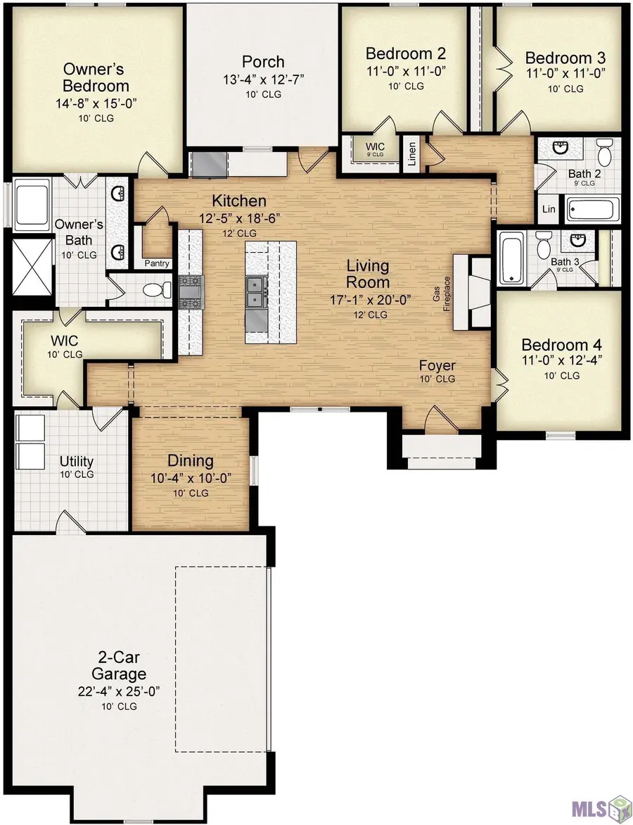 10141 Sanctuary Oaks Dr, Baton Rouge, LA 70817 - #2