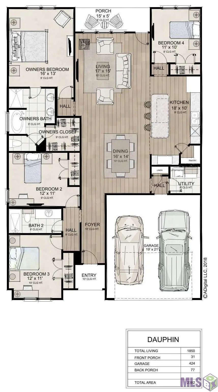 7609 Whitetip Ave, Baton Rouge, LA 70810 - #2