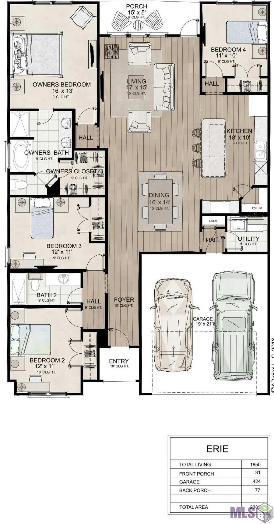 7615 Whitetip Ave, Baton Rouge, LA 70810 - #2