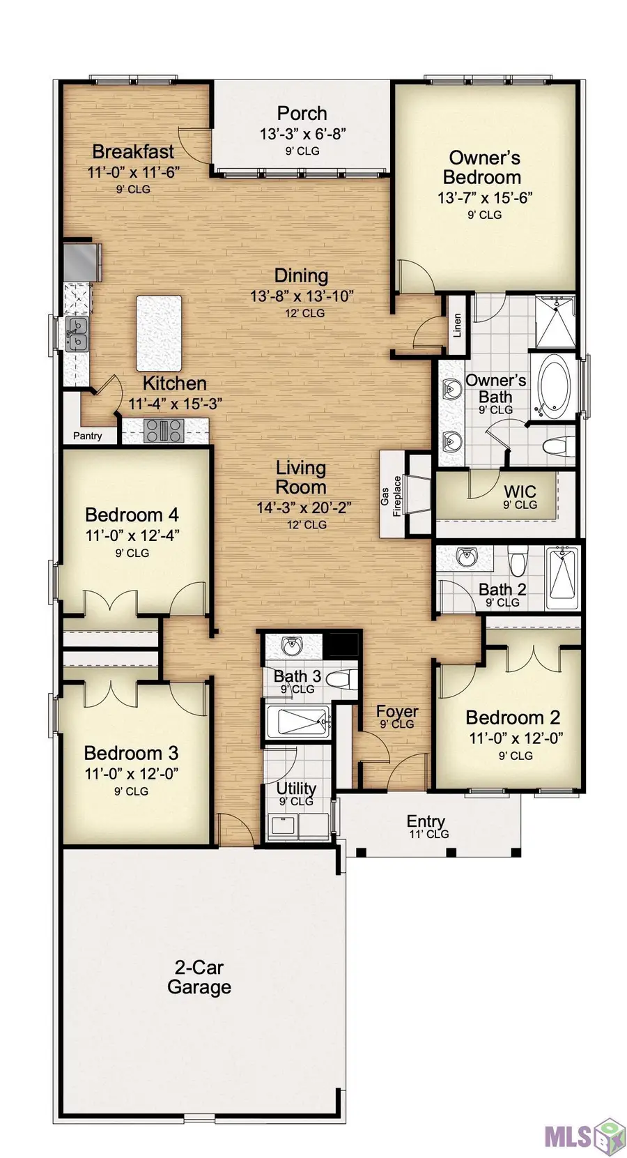 25287 Burlington Dr, Denham Springs, LA 70726 - #2