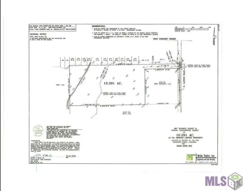 1127 S Lanoux Ave, Gonzales, LA 70737 - #1
